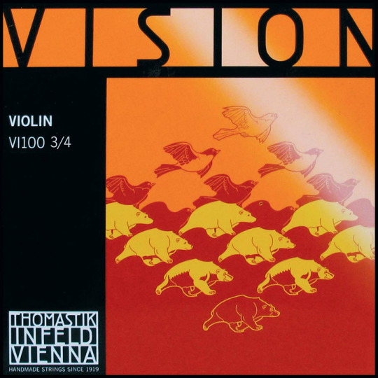 THOMASTIK Vision, JEU Vision Tirant moyen pour violon 1/16