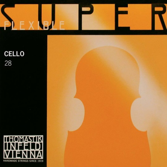 THOMASTIK Superflexible, Sol chromé tirant moyen pour violoncelle 