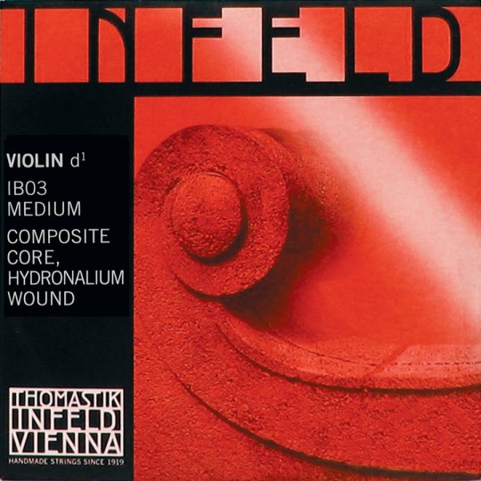 THOMASTIK Infeld, Ré rouge/red pour violon 