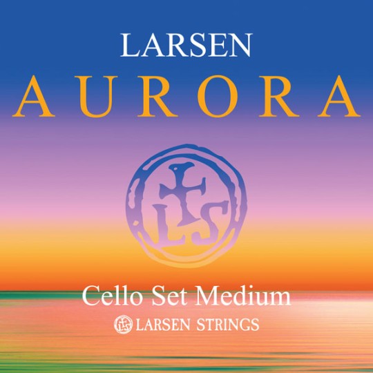Aurora cordes pour violoncelle de Larsen JEU 1/8 medium 