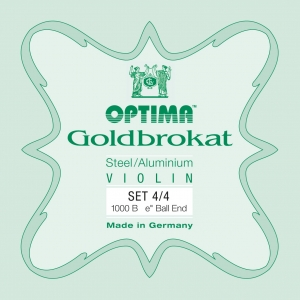 LENZNER-Optima Goldbrokat, JEU de cordes pour violon 