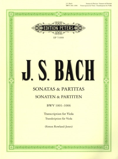 Bach, Sonates & Paritas, BWV 1001-1006 