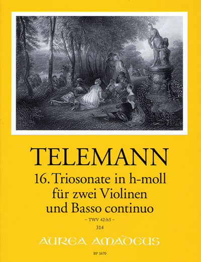 Telemann, 16. Sonate en trio en si mineur 