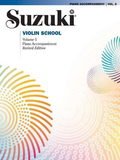 Suzuki école du violon avec accompagnement piano, volume 5 