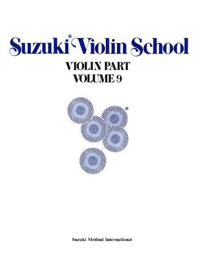 Suzuki école du violon, volume 9 