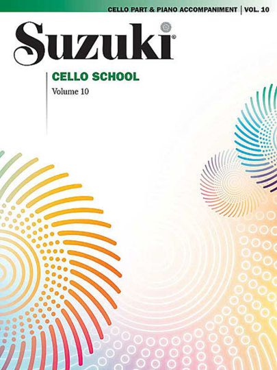 Suzuki Ecole du violoncelle Volume 10 