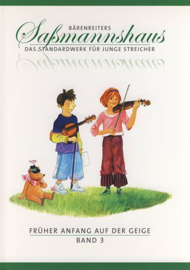 Sassmannshaus école du violon volume 3 