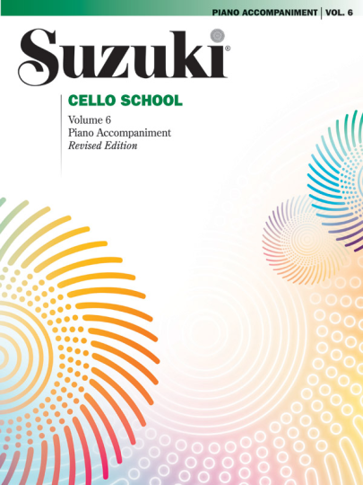 Suzuki école de violoncelle - accompagnement piano , volume 6 