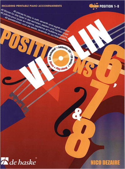 VIOLIN POSITIONS 6, 7 + 8 avec CD-audio 