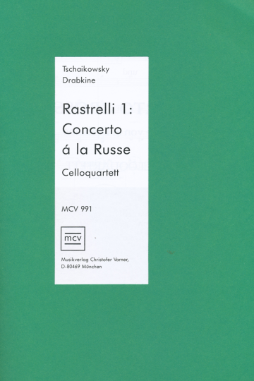 S.Drabkine (1950),Rastrelli 1+2: Concerto à la russe+Paganini, vol.1 