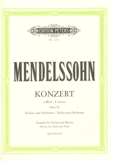 Mendelssohn, Concerto Opus 64 