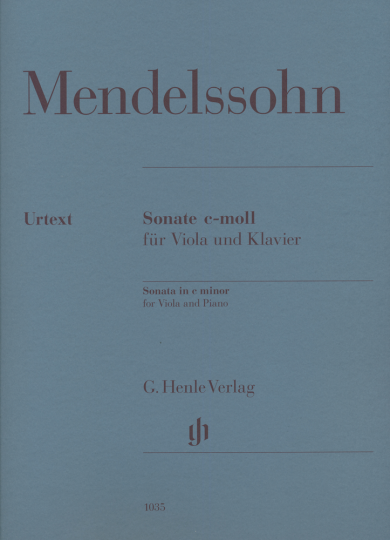 Mendelssohn, Sonate c-moll 