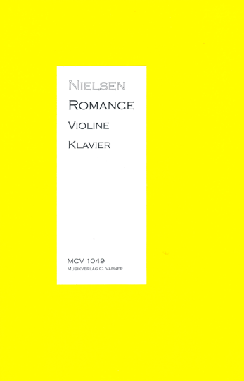 Carl August Nielsen (1865-1931), Romance pour violon et piano 