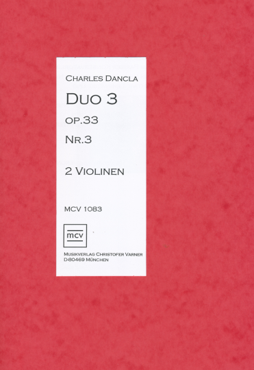 Charles Dancla, Duos op.33 Nr. 3 