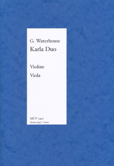 Graham Waterhouse, Karla Duo, pour violon et alto 