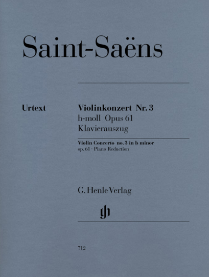 Saint-Saëns, Violinkonzert Nr. 3 h-moll op. 61 