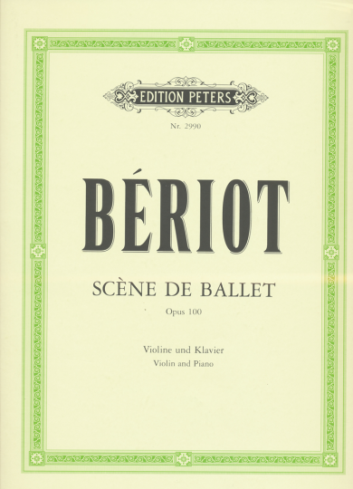 Bériot, Scène de ballet, Opus 100 