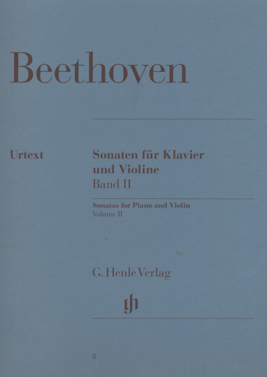 Beethoven, Sonaten für Klavier und Violine; Band II 