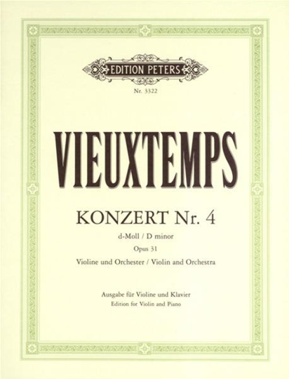 Vieuxtemps, Concerto pour Violon Nr. 4 , op. 31 