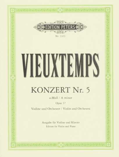 Vieuxtemps, Concerto Nr. 5 en la mineur, op. 37 