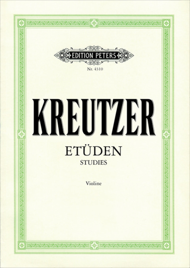 Kreutzer, Études pour Violon 