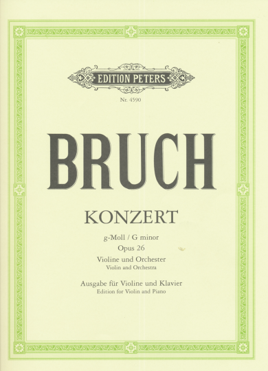 Bruch, Konzert g-Moll, Opus 26 