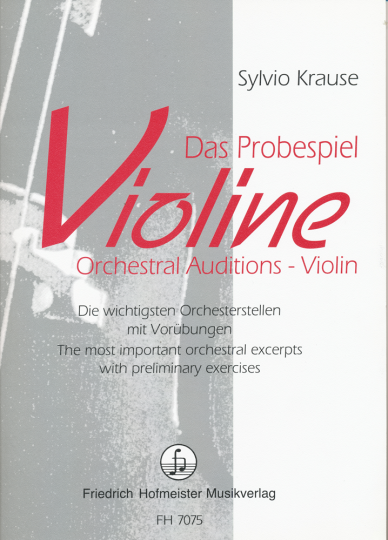 Krause, Das Probespiel Violine 