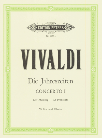 Vivaldi,  Concerto 'Les 4 saisons' - Le printemps 