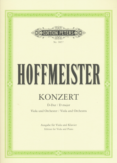 Hoffmeister, Concerto en Ré majeur 
