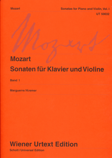 Mozart, Sonaten für Klavier und Violine 