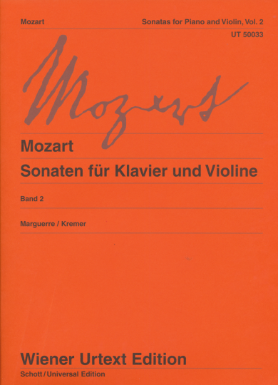 Mozart, Sonates pour violon et piano, Volume 2 