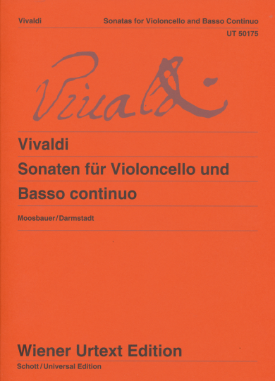 Antonio Vivaldi - Sämtliche Sonaten für Violoncello und Basso 