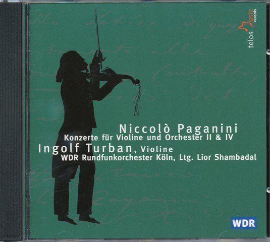 Paganini, Konzerte für Violine II &amp; IV -Turban 