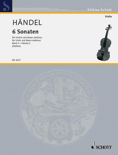 Händel, 6 Sonates, Volume 2 
