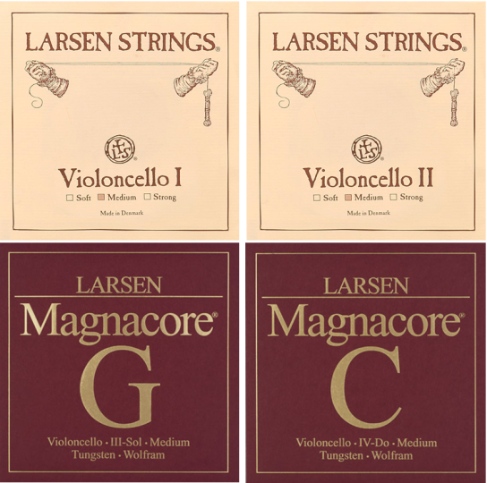 LARSEN / MAGNACORE Jeu pour violoncelle 