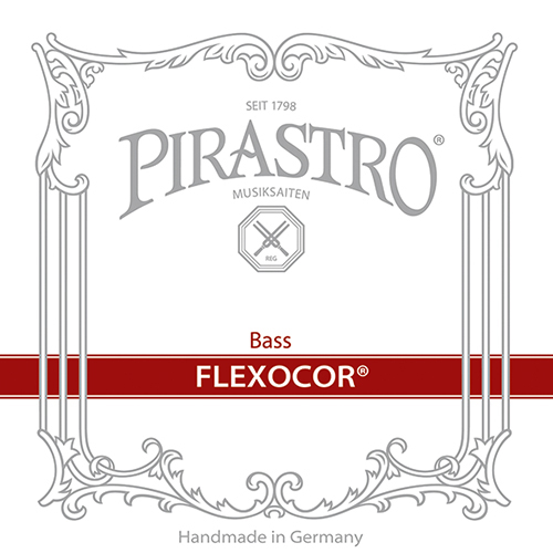 Pirastro Flexocor Solo, JEU de cordes pour contrebasse, tirant moyen 